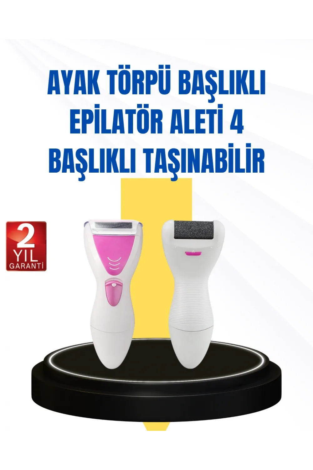 Tüy Temizleme Ve Cilt Bakım Cihazı