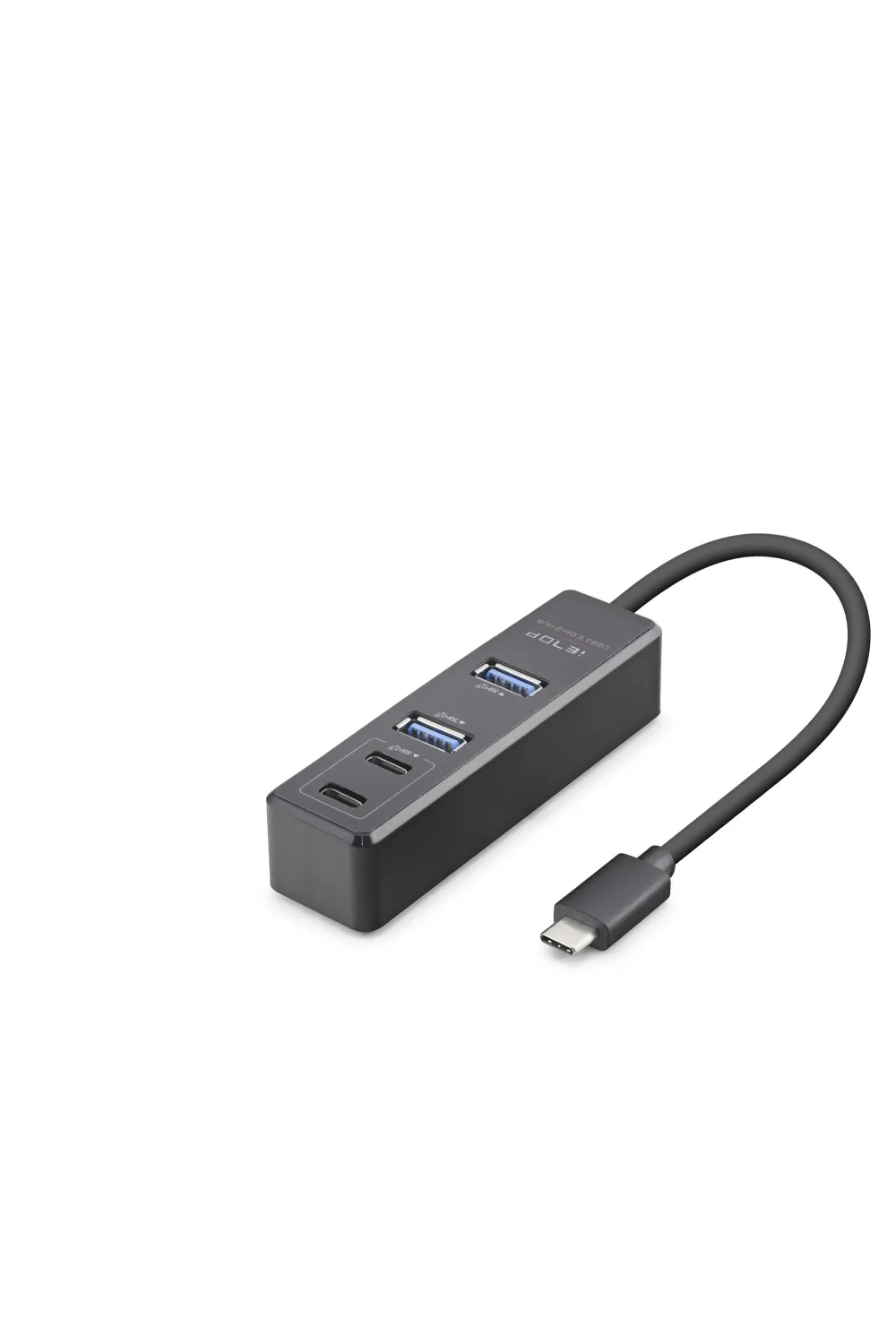 Type-c 3.2 Gen2 Hub 4 Port 10 Gbps Siyah TU1009