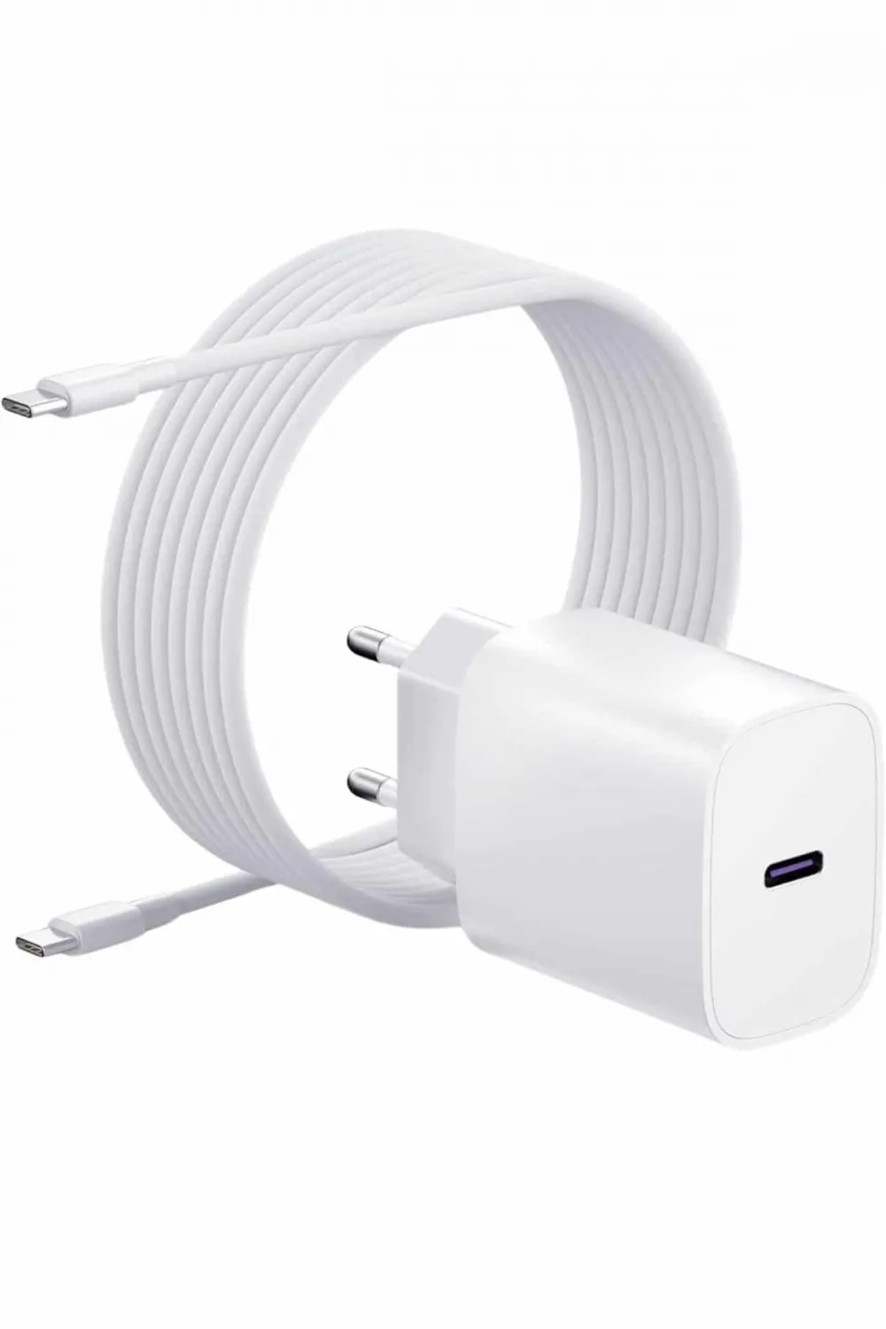 Type-c Hızlı Şarj Özellikli Cihazı Usb-c Kablo Dahil