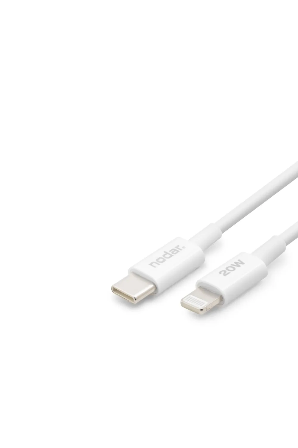 Type-C Lightning Şarj Ve Data Kablosu 20W 1 M - Beyaz ND1151