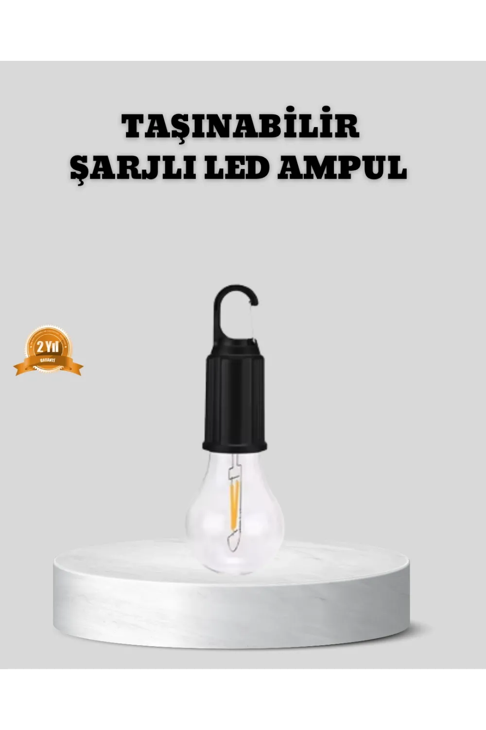 Type-c Şarjlı Led Kamp Lambası – Uzun Ömürlü Pil Ve Yüksek Parlaklık