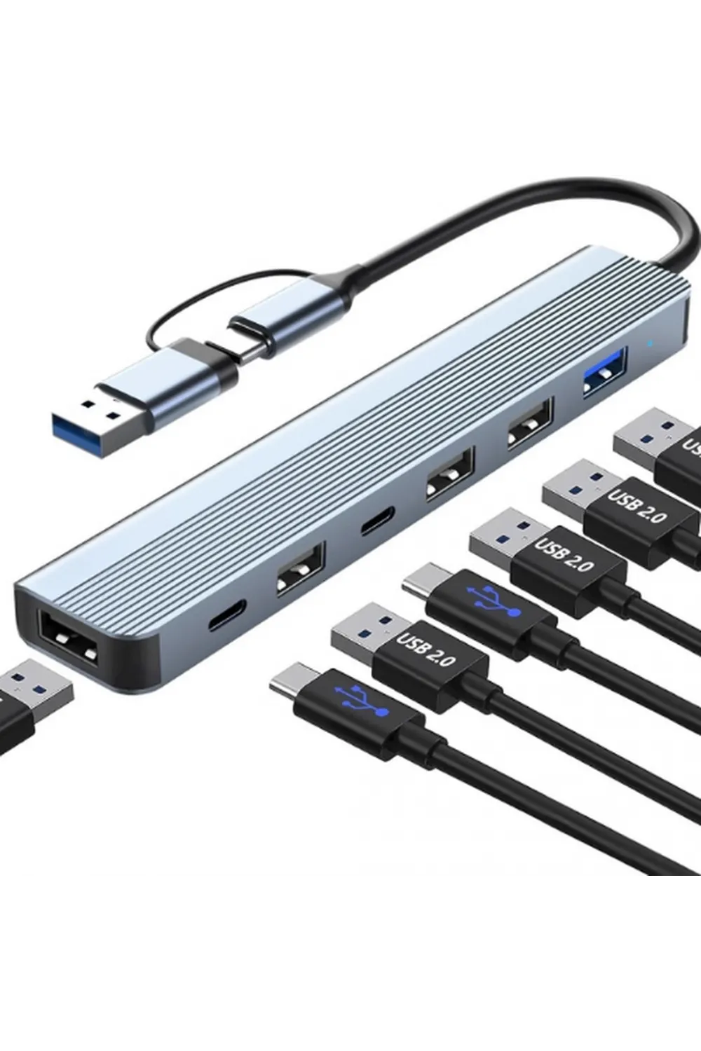 Type-C Usb 7In1 3.0 Hub ZR1055
