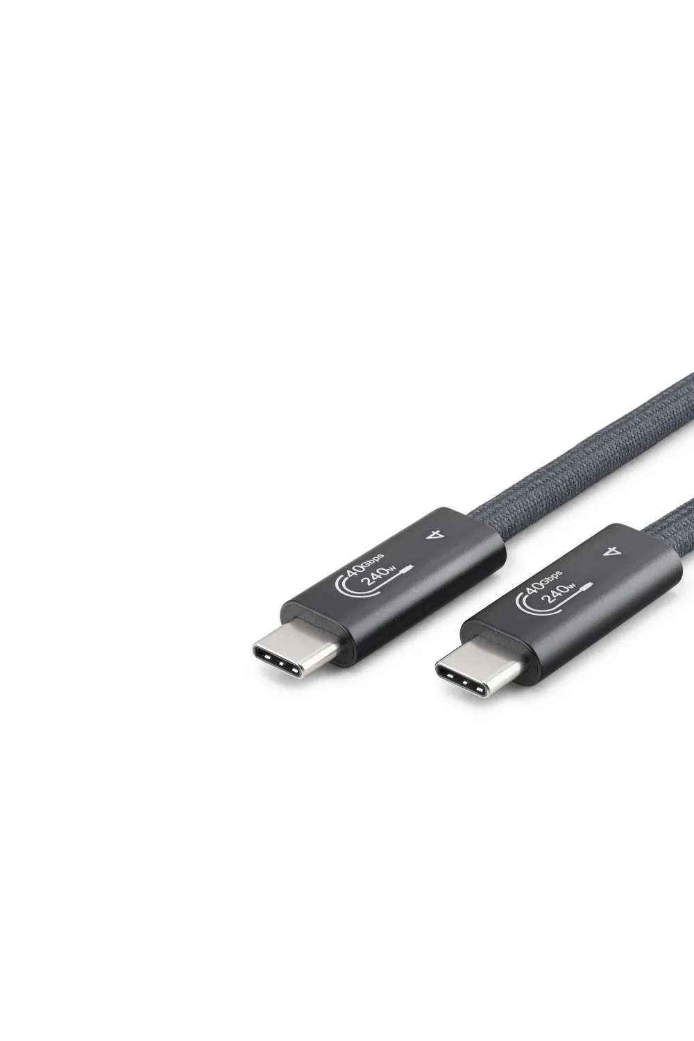 Type-C Usb4 40 Gbps 240W 8K 60 Hz Şarj Ve Data Kablosu 0.5 M Siyah HDX7885