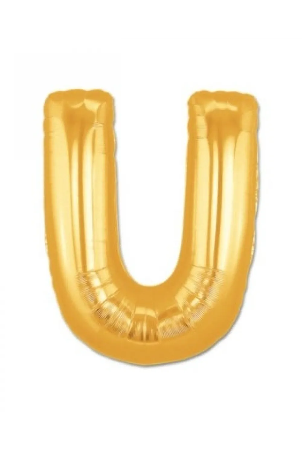 U Harf Folyo Balon Altın Renk  40 inç