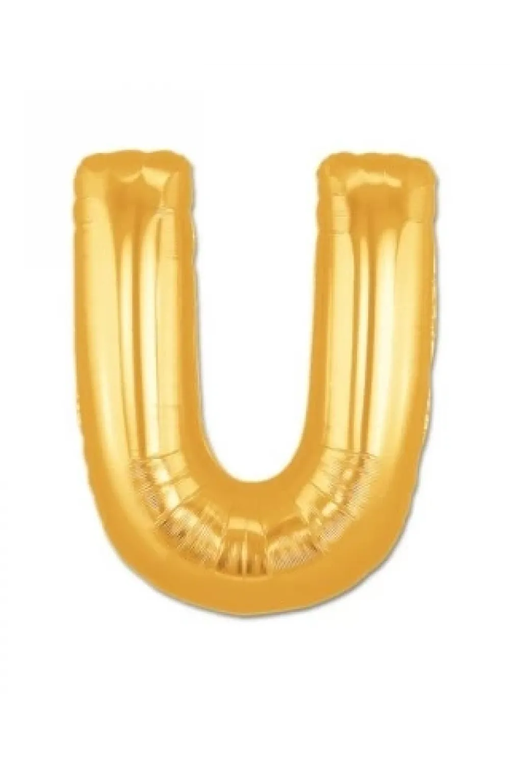 U Harf Folyo Balon Altın Renk  40 İnç