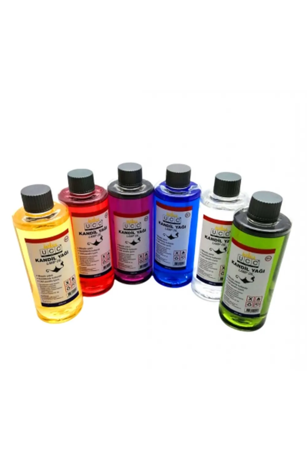 Ucc Renkli Mix 250ml Kandil Yağı