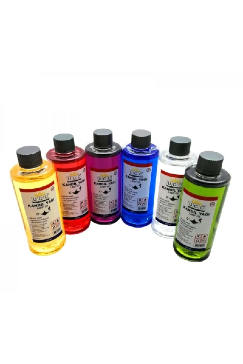 Ucc Renkli Mix 250ml Kandil Yağı