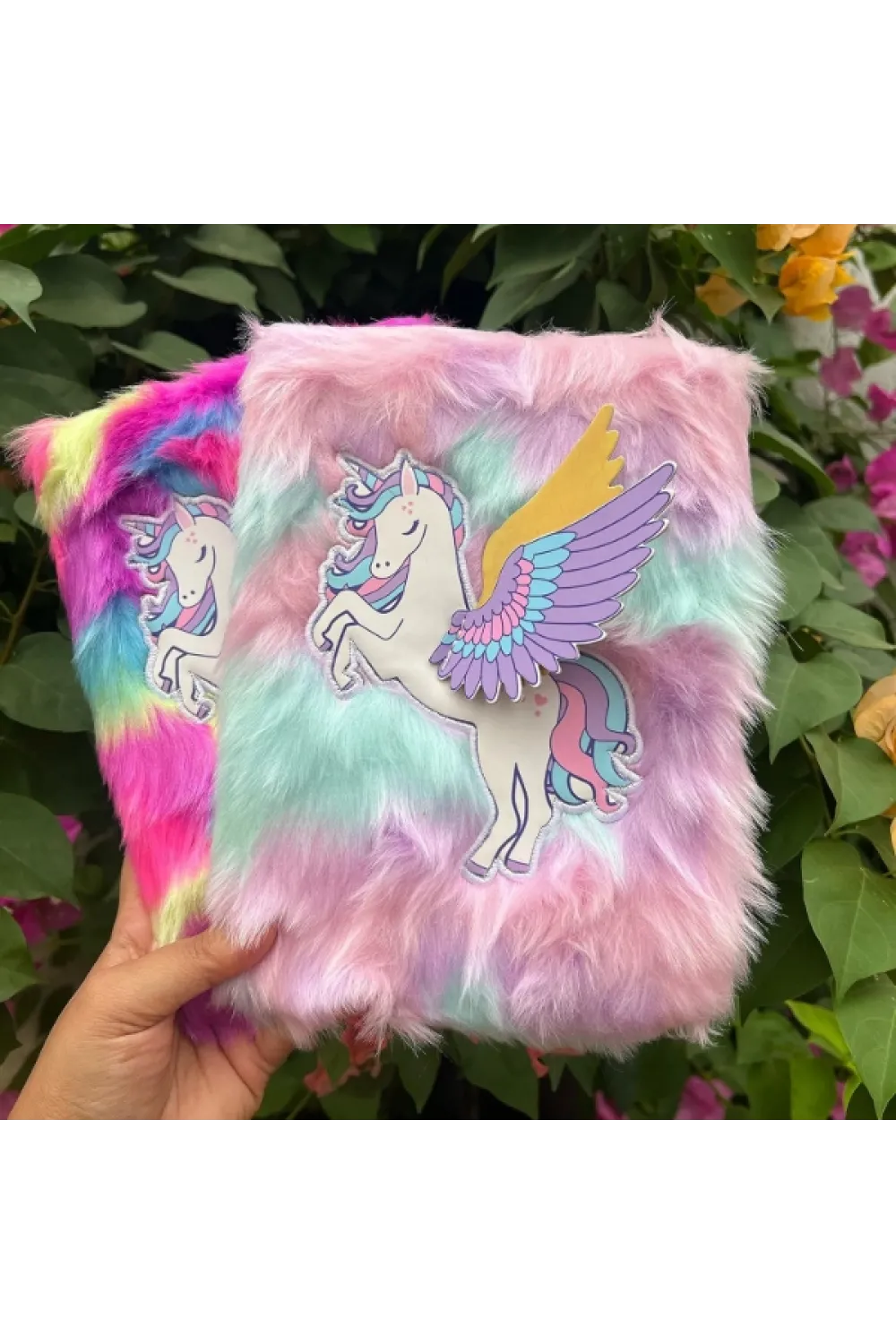 Unicorn Tasarımlı Peluş Hatıra Defteri