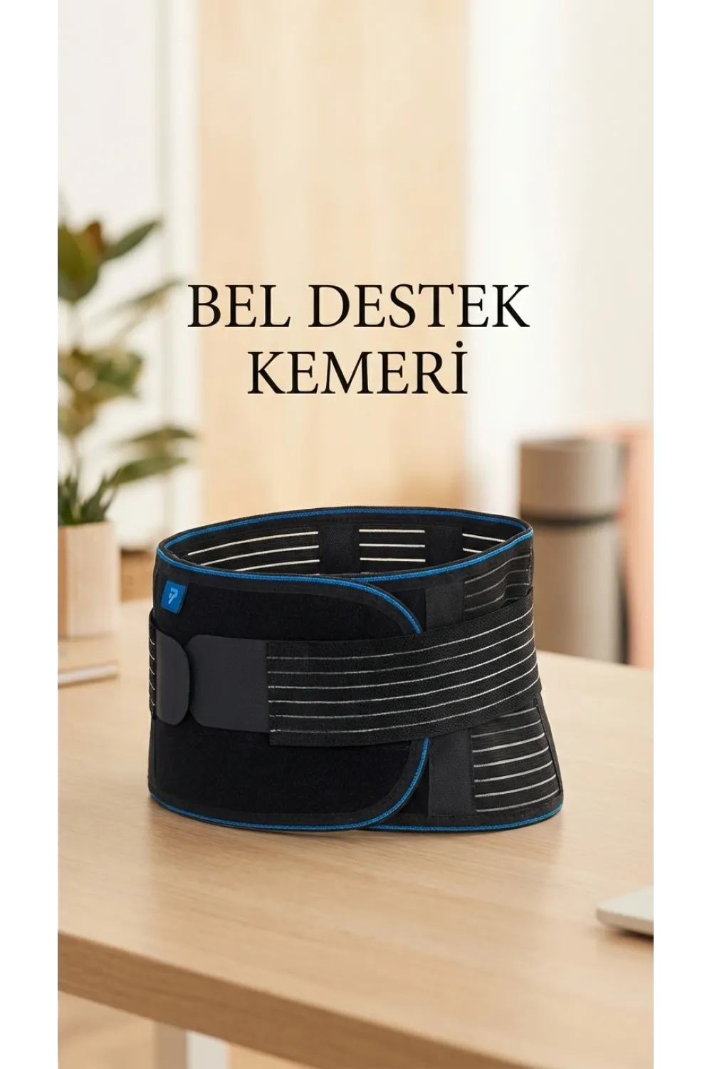 Unisex Ortopedik Bel Destekli Ayarlanabilir Çalışma Korsesi