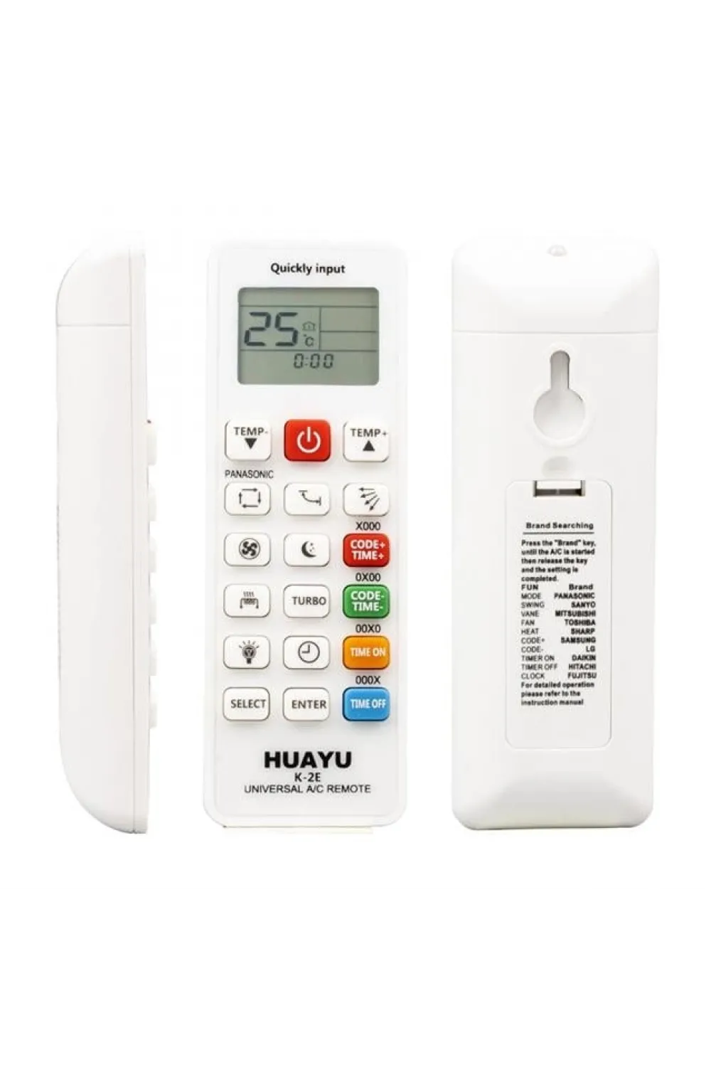 Universal K-2E Akıllı A/C Klima Kumandası