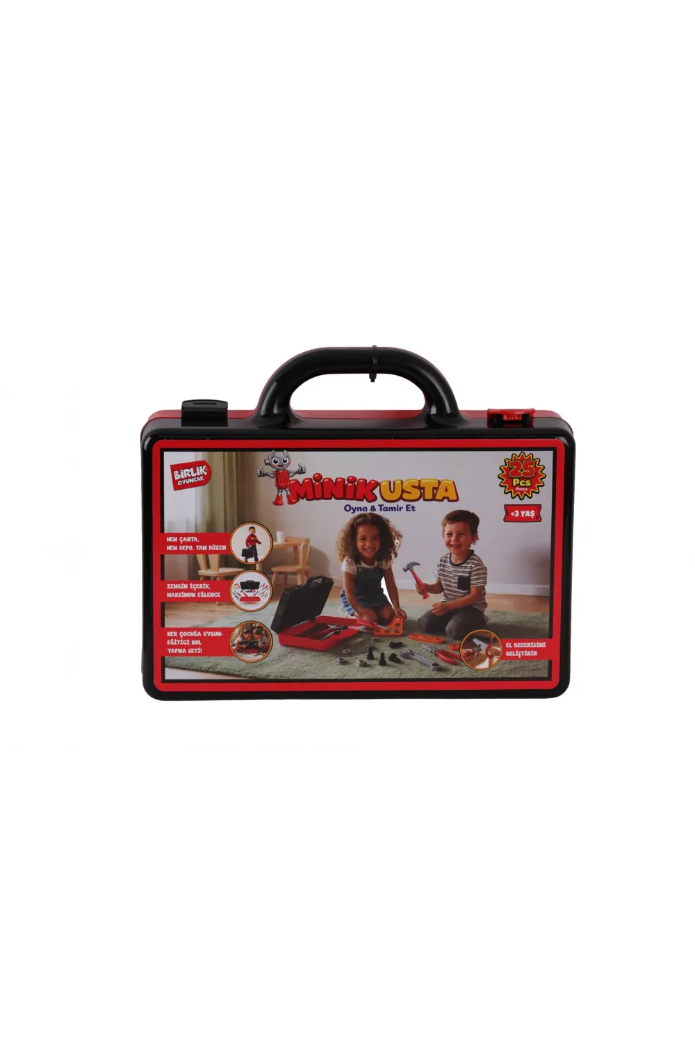 URT037-003 25 PCS ÇANTALI TAMİR SETİM MİNİK USTA