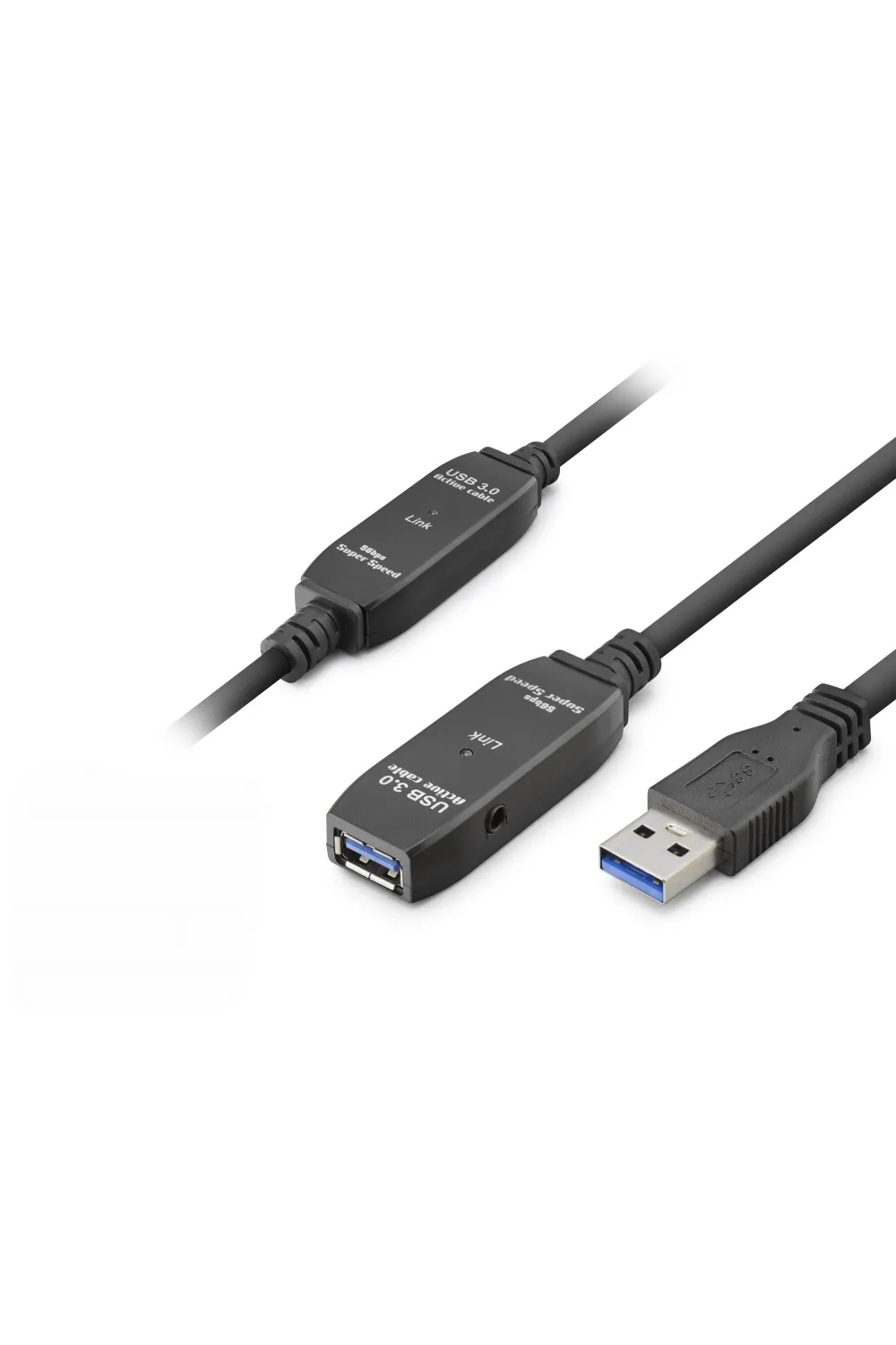 Usb 3.0 Active Repeater Uzatma Kablosu 10 M Siyah HDX7562