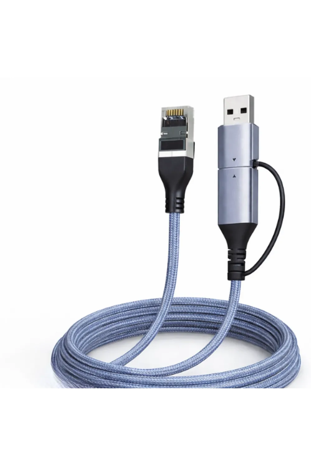 Usb 3.0 Type-C 2 In 1 Gigabit Ethernet Adapter ZR1159