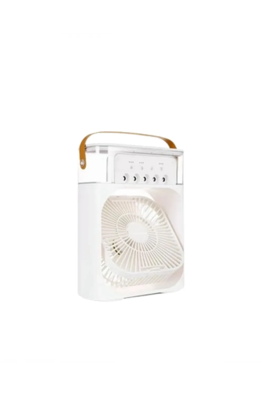 Usb Bağlantılı 3ü 1 Arada Nemlendirici Mini Klima Fan | 7 Renk Işıklı
