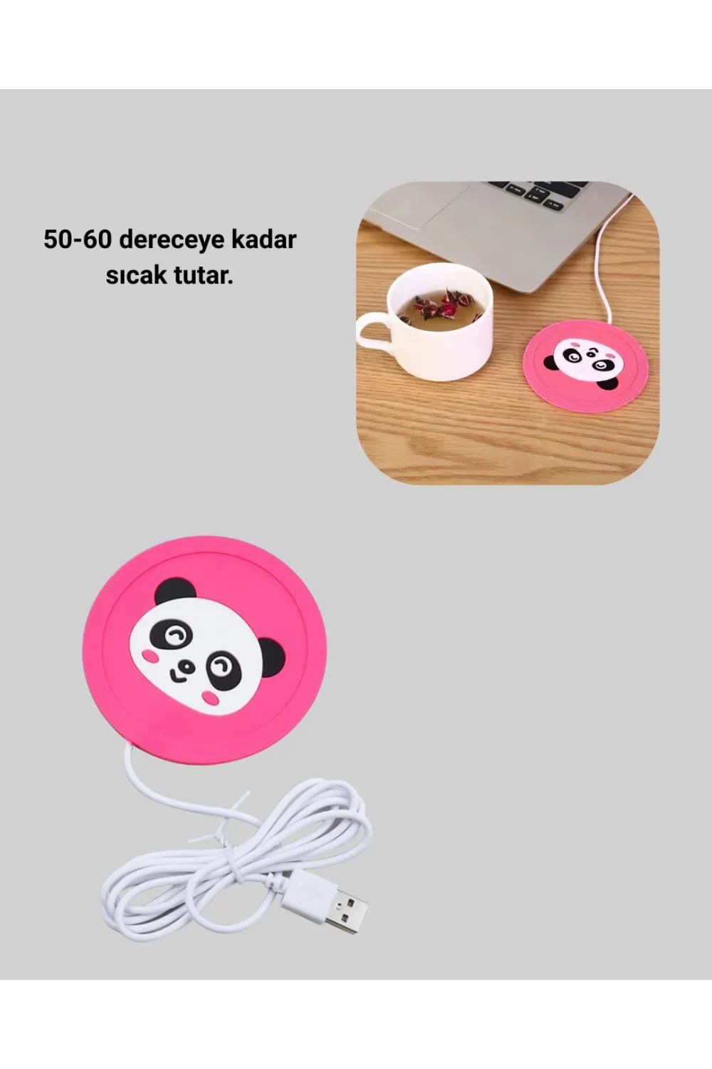 Usb Bardak Isıtıcı Panda