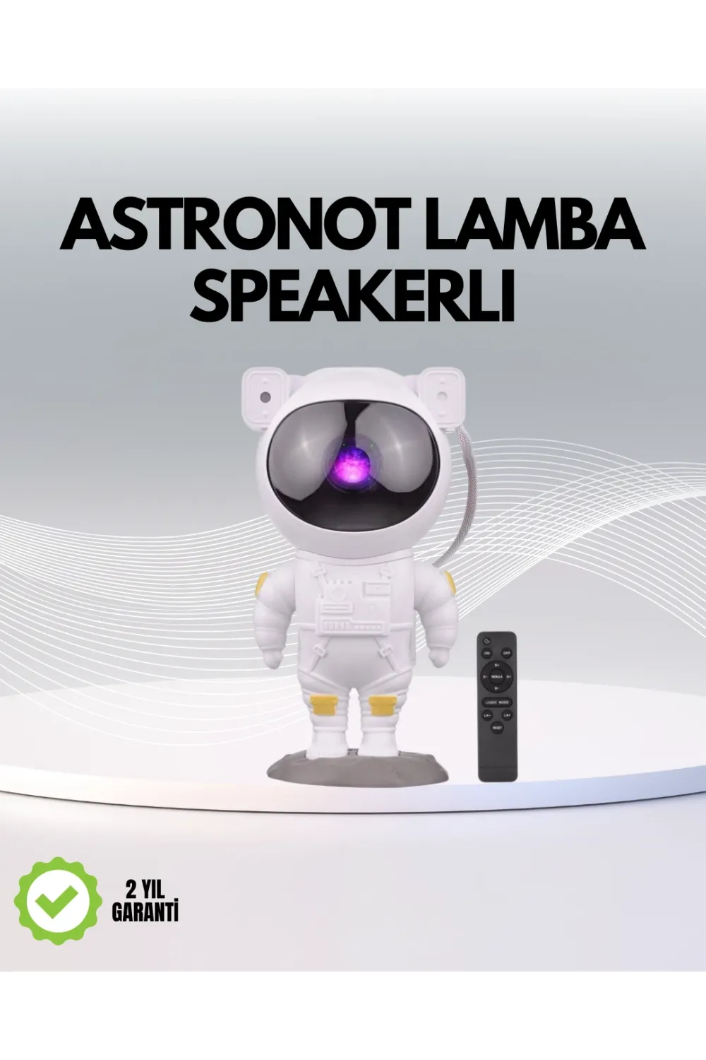 Usb Güç Bağlantılı Çok Fonksiyonlu Astronot Gece Lambası