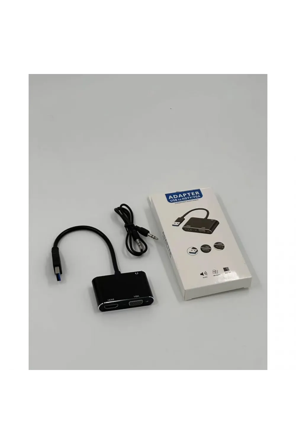 Usb Hdmi+Vga+Aux Çevirici ZR702