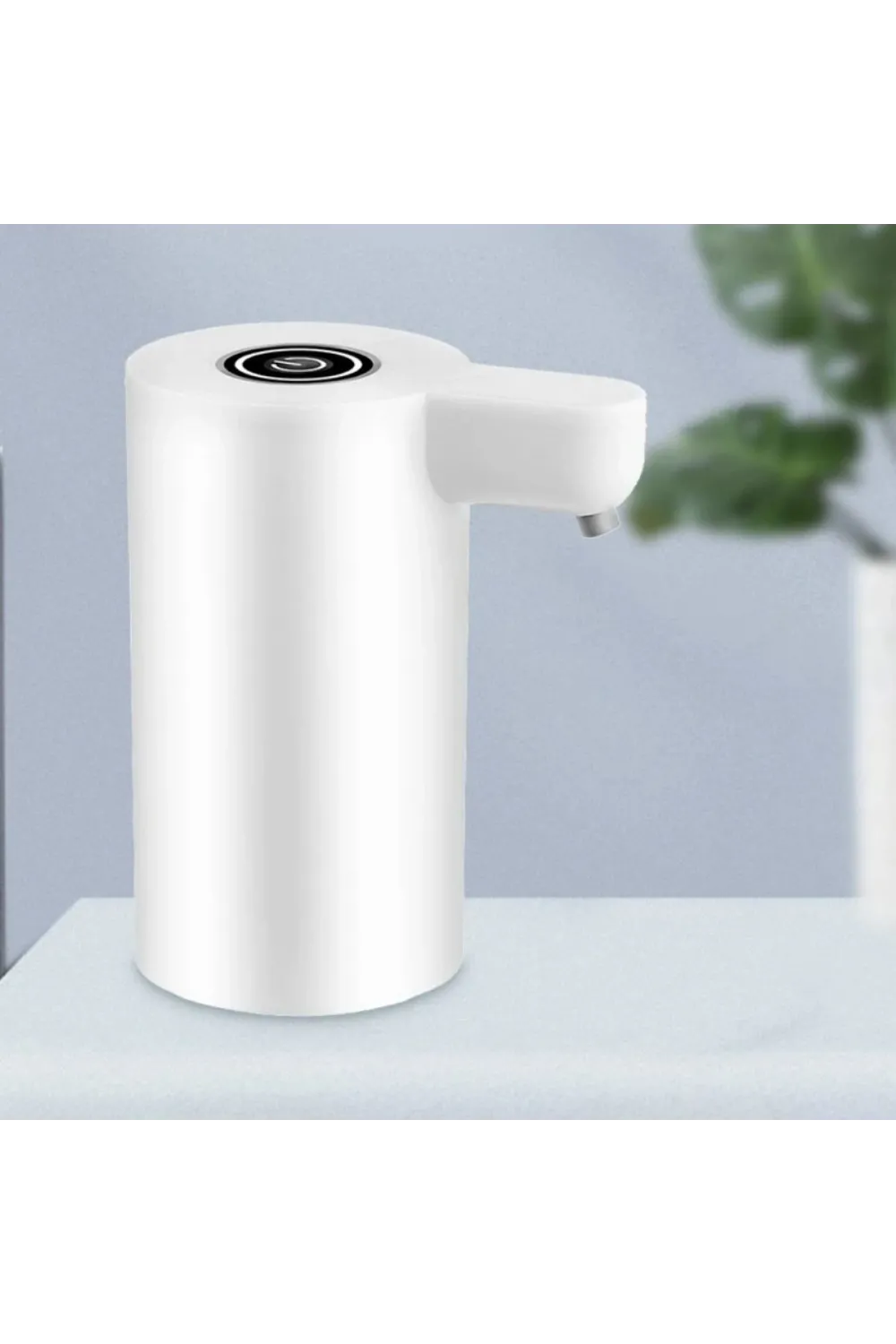 Usb ile Şarj Olabilen Beyaz Damacana Pompası 1200 mA