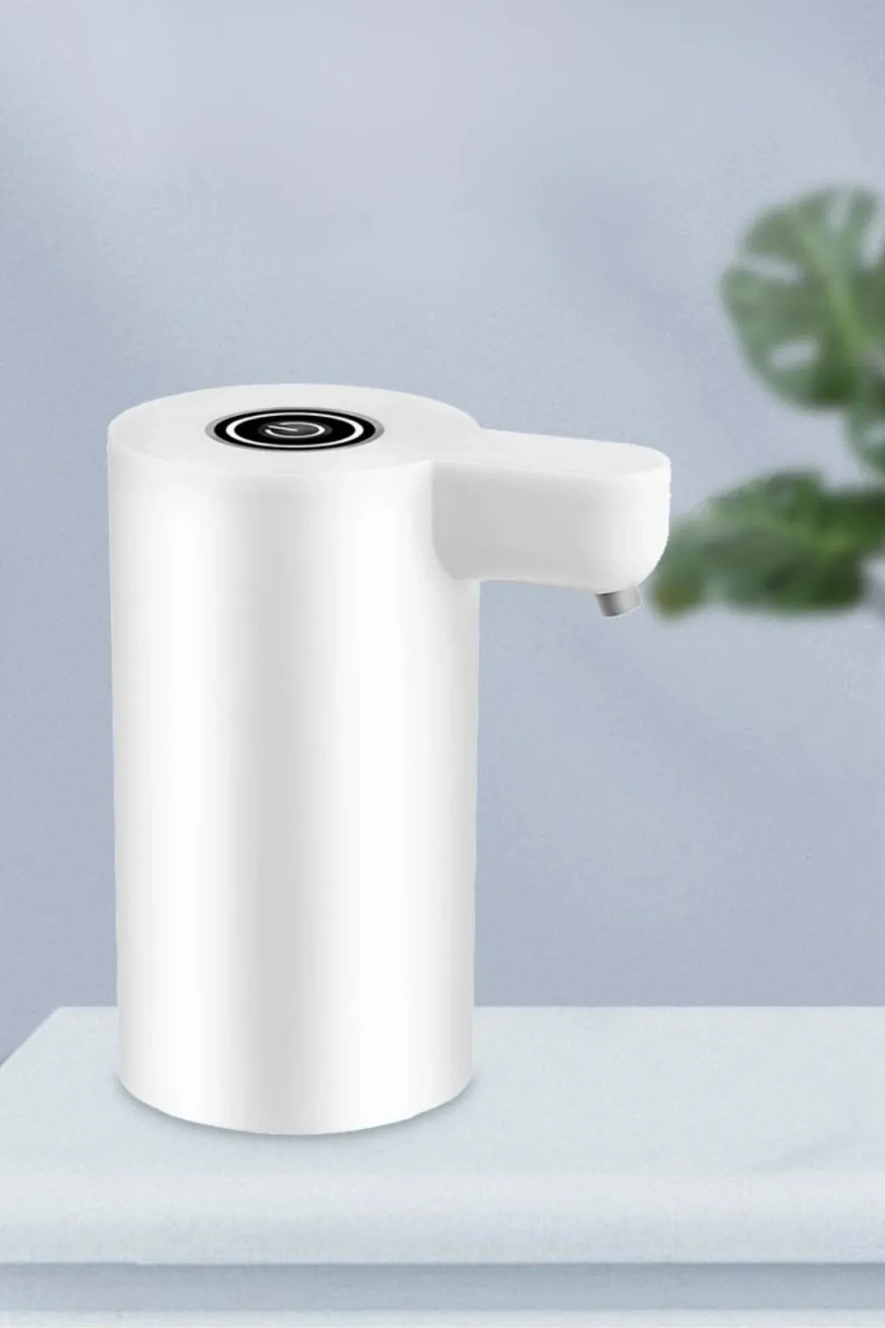 Usb ile Şarj Olabilen Beyaz Damacana Pompası 1200 mA