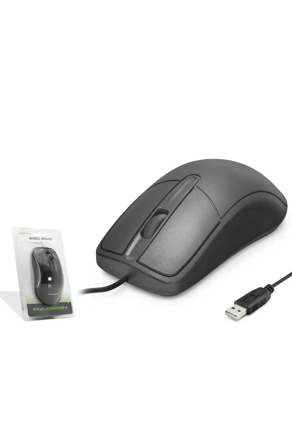 Usb Kablolu Optik Mouse - Siyah HDX3261