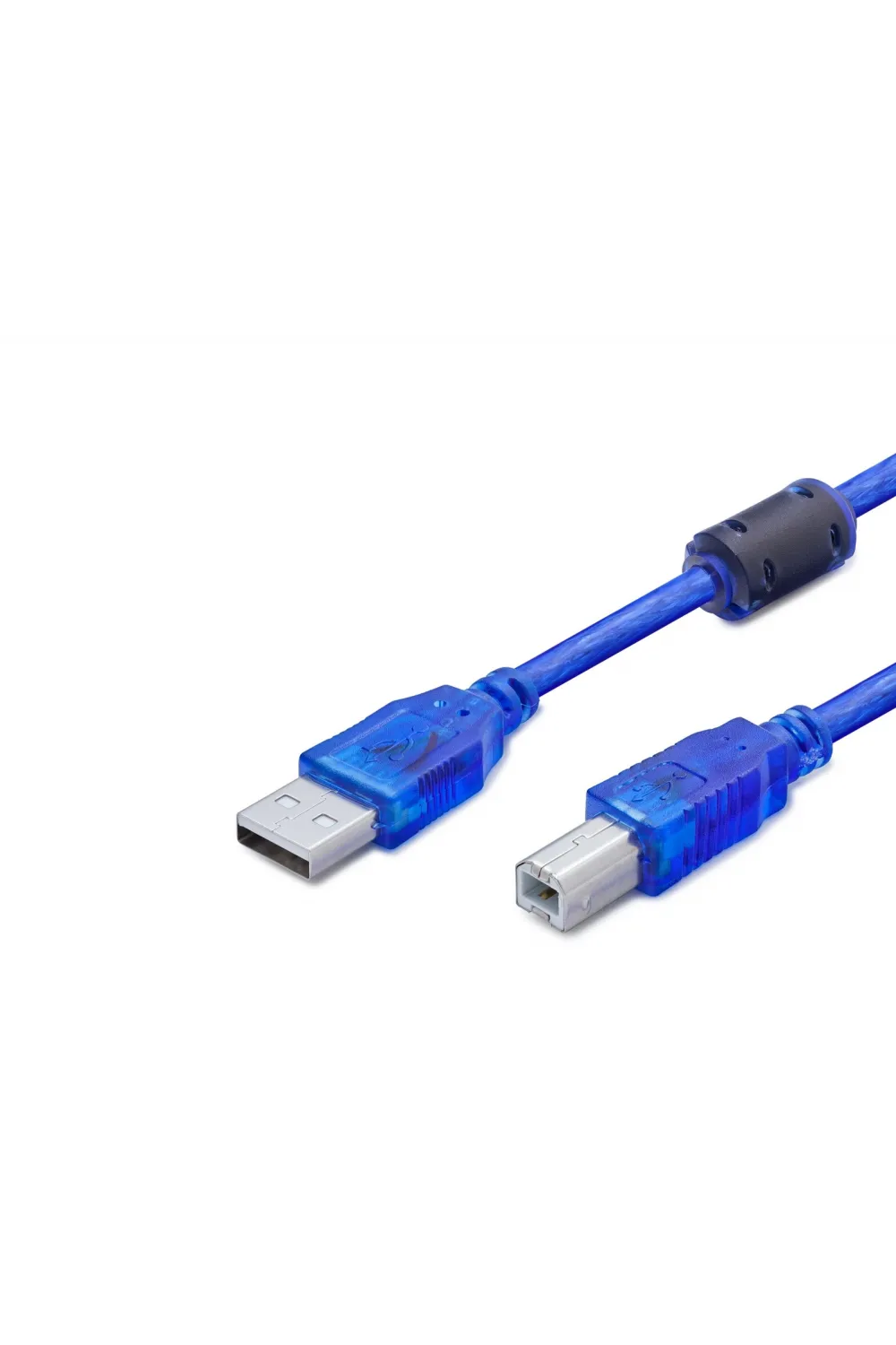 Usb Printer Kablosu 3 M - Şeffaf Mavi HDX7502