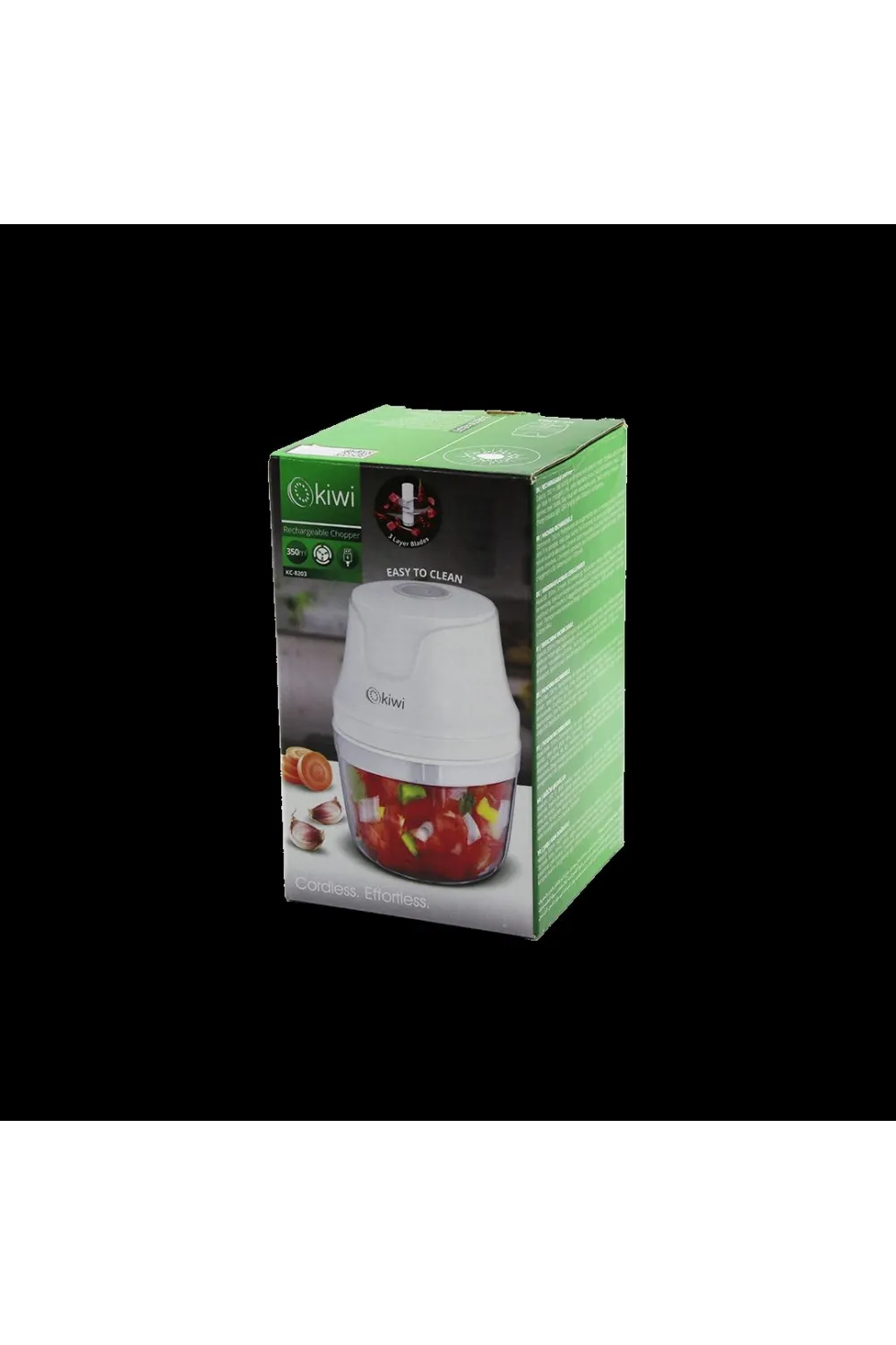 USB Şarjlı Mini Blender 350ml 3 Bıçaklı
