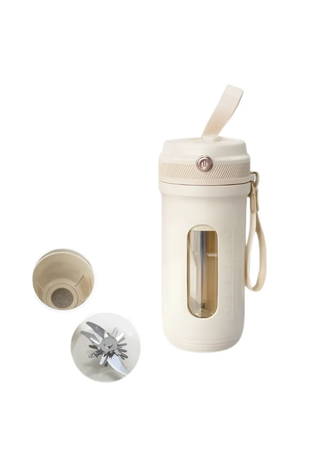Usb Şarjlı Mini Smoothie Blender Pratik Meyve Karıştırıcı 350 Ml