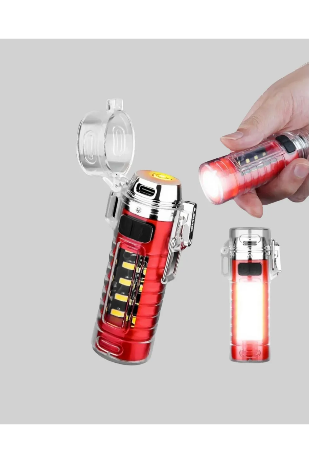 Usb Şarjlı Suya Dayanıklı Elektrikli Çakmak