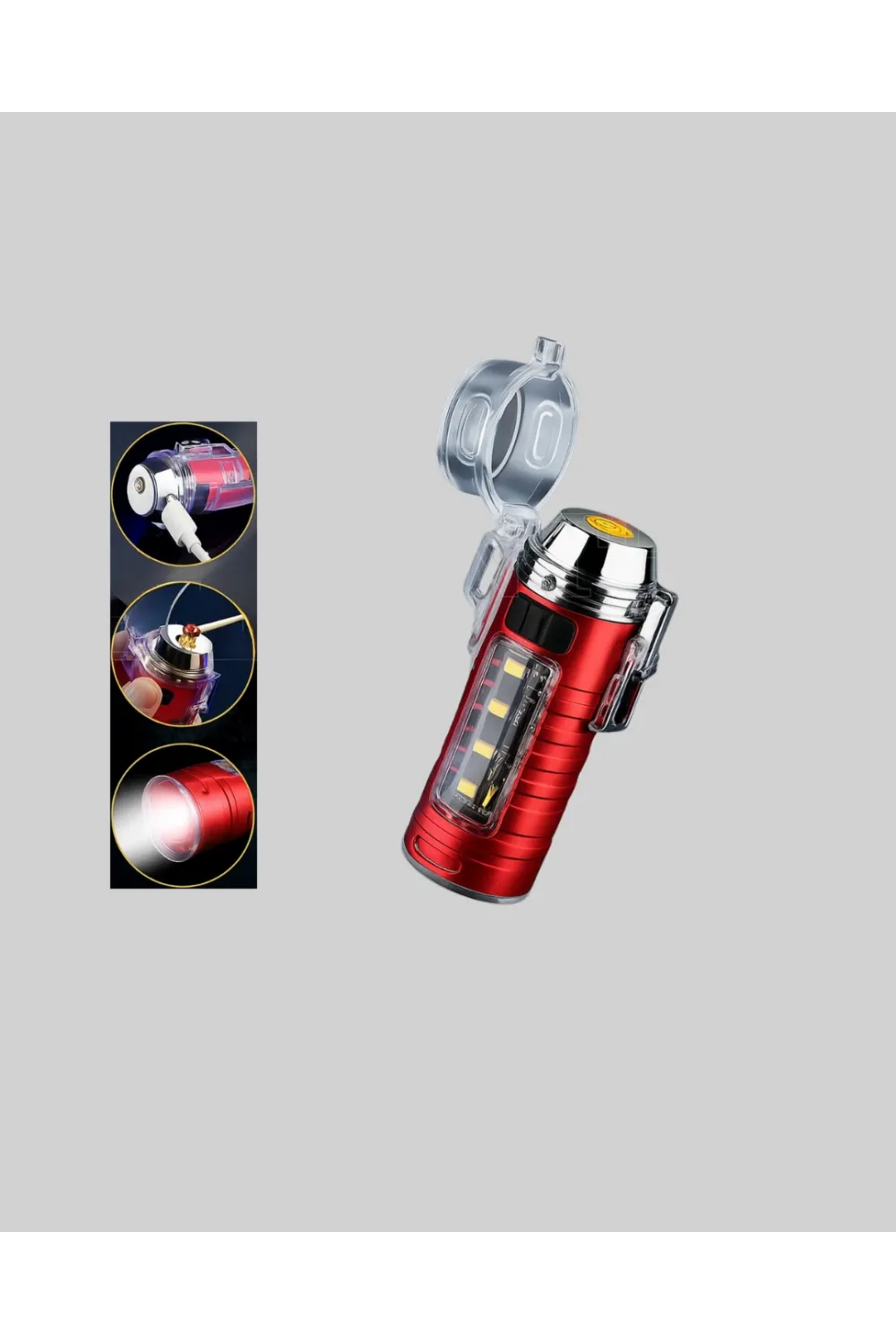 Usb Şarjlı Suya Dayanıklı Elektrikli Çakmak