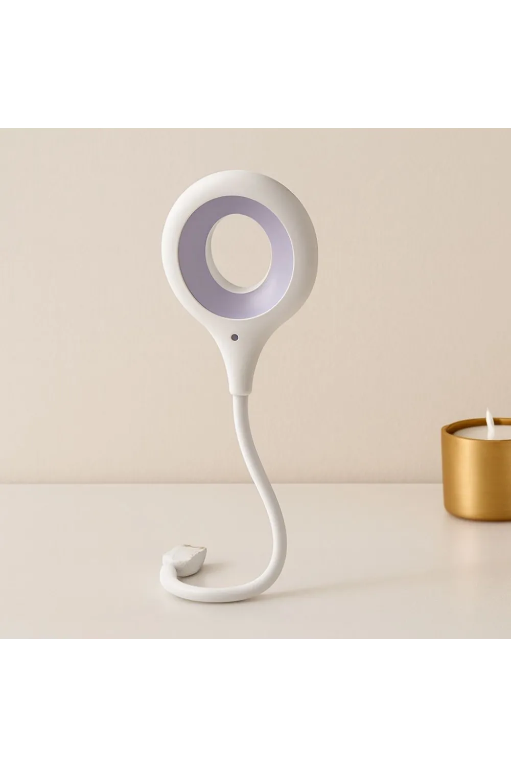 USB Sesli Kontrol 16 LED Mini Masa Lambası