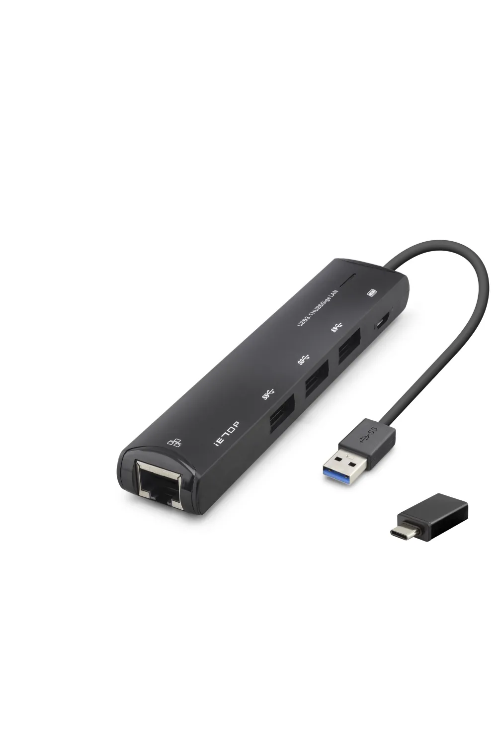 Usb Type-c 3.2 Gen1 Hub Gigabit Lan 4 Port 5 Gbps Siyah HDX7897