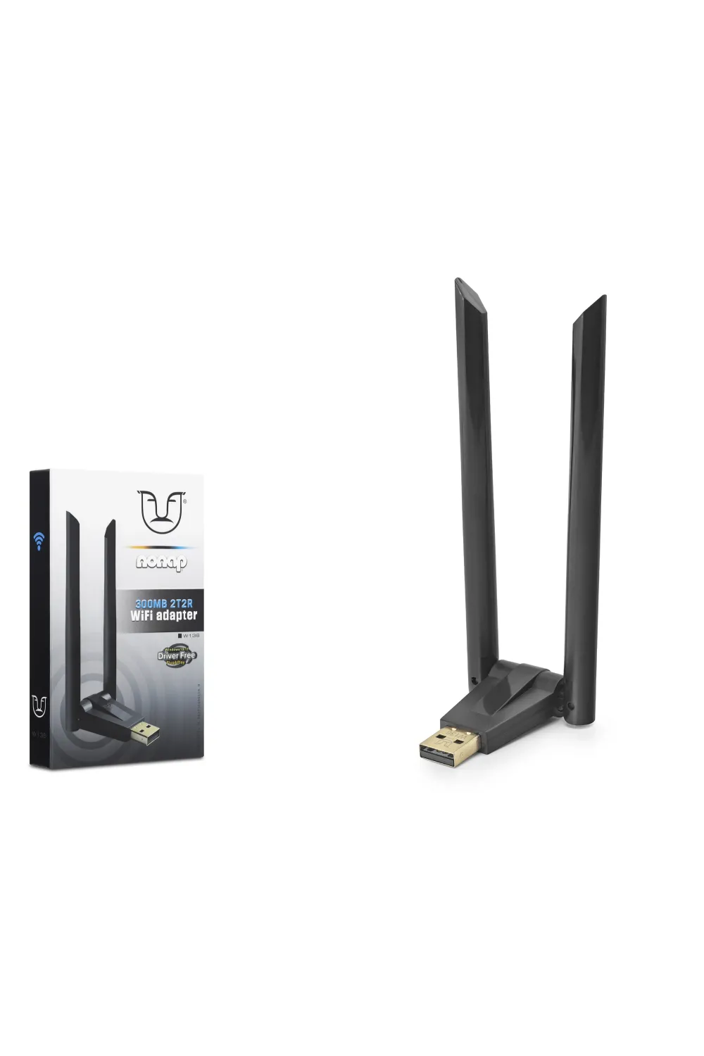 Usb Wifi Adaptör 300 Mbps Dahua Dvr Uyumlu W136