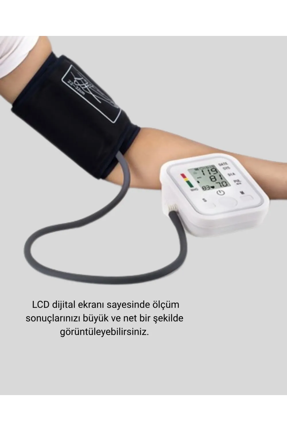 Üst Koldan Ölçüm Dijital Tansiyon Aleti – Ihb Aritmi Uyarılı Ve Çift Hafızalı