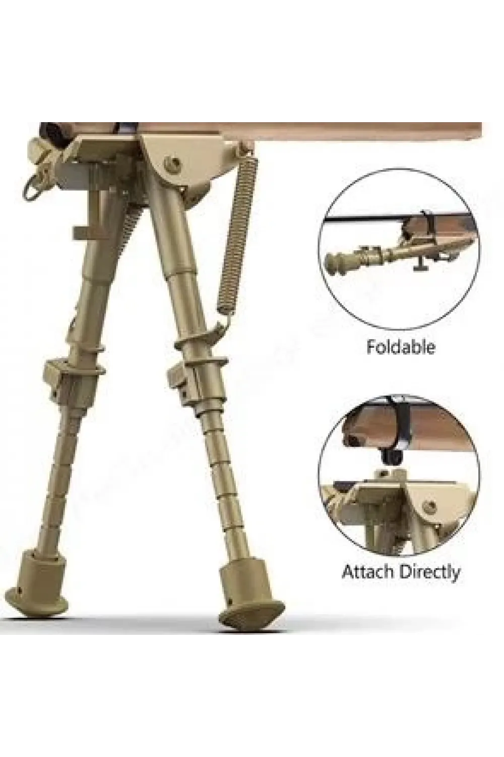 Üstün Metal Alaşım Yaylı Bipod Çatalayak