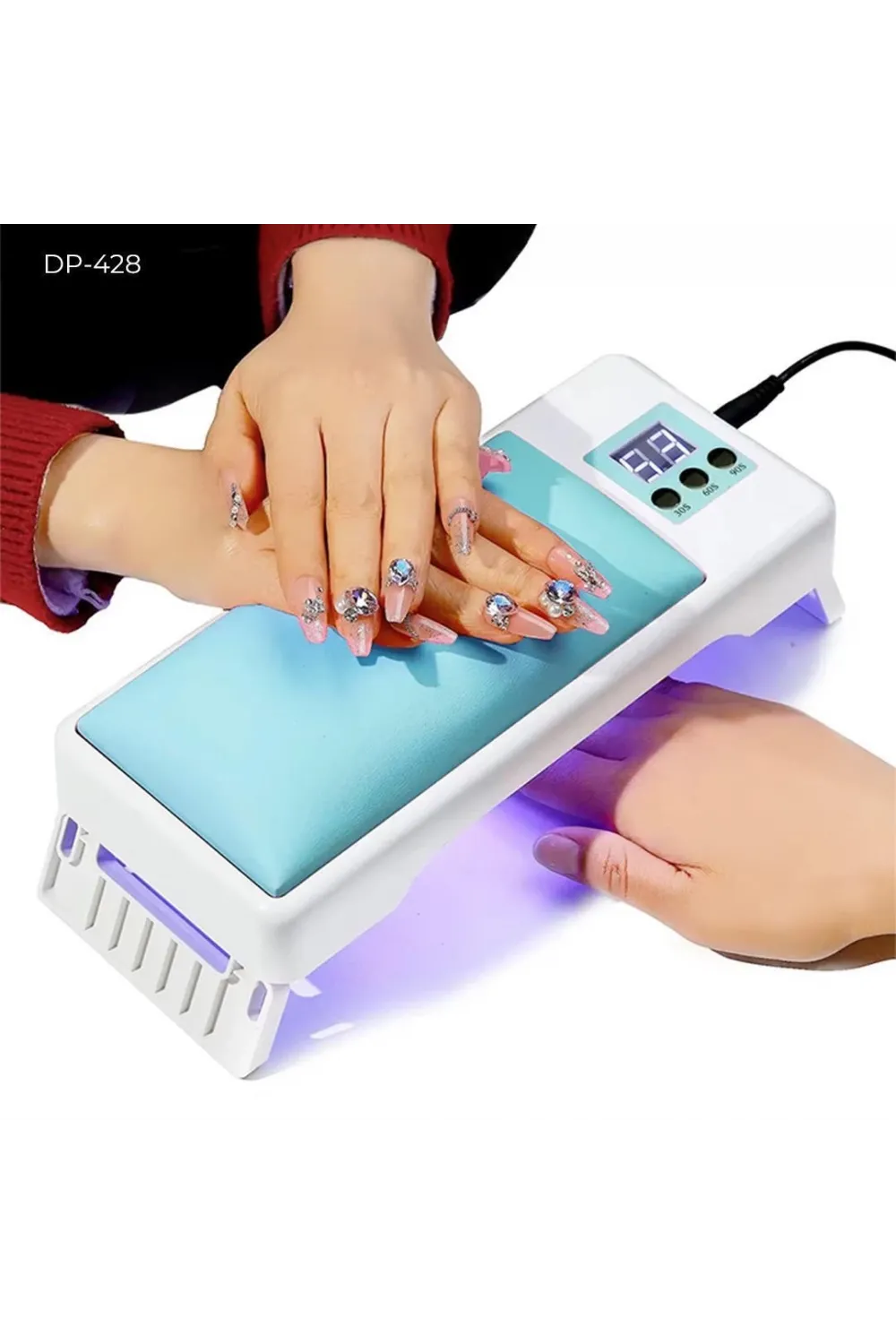 Uv Led Işıklı Oje Kurutucu Ve El Yastığı