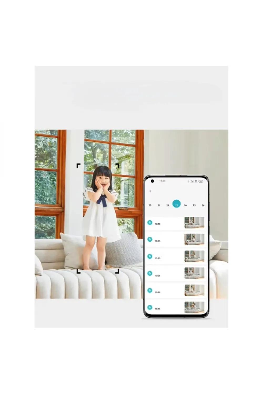 Uygulama Destekli Wi-Fi Ev Güvenlik Kamerası