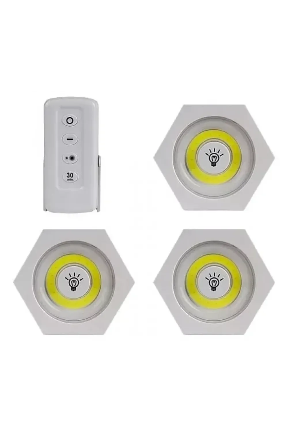Uzaktan Kumandalı Led Işık Altı Gen [3'lü Set]