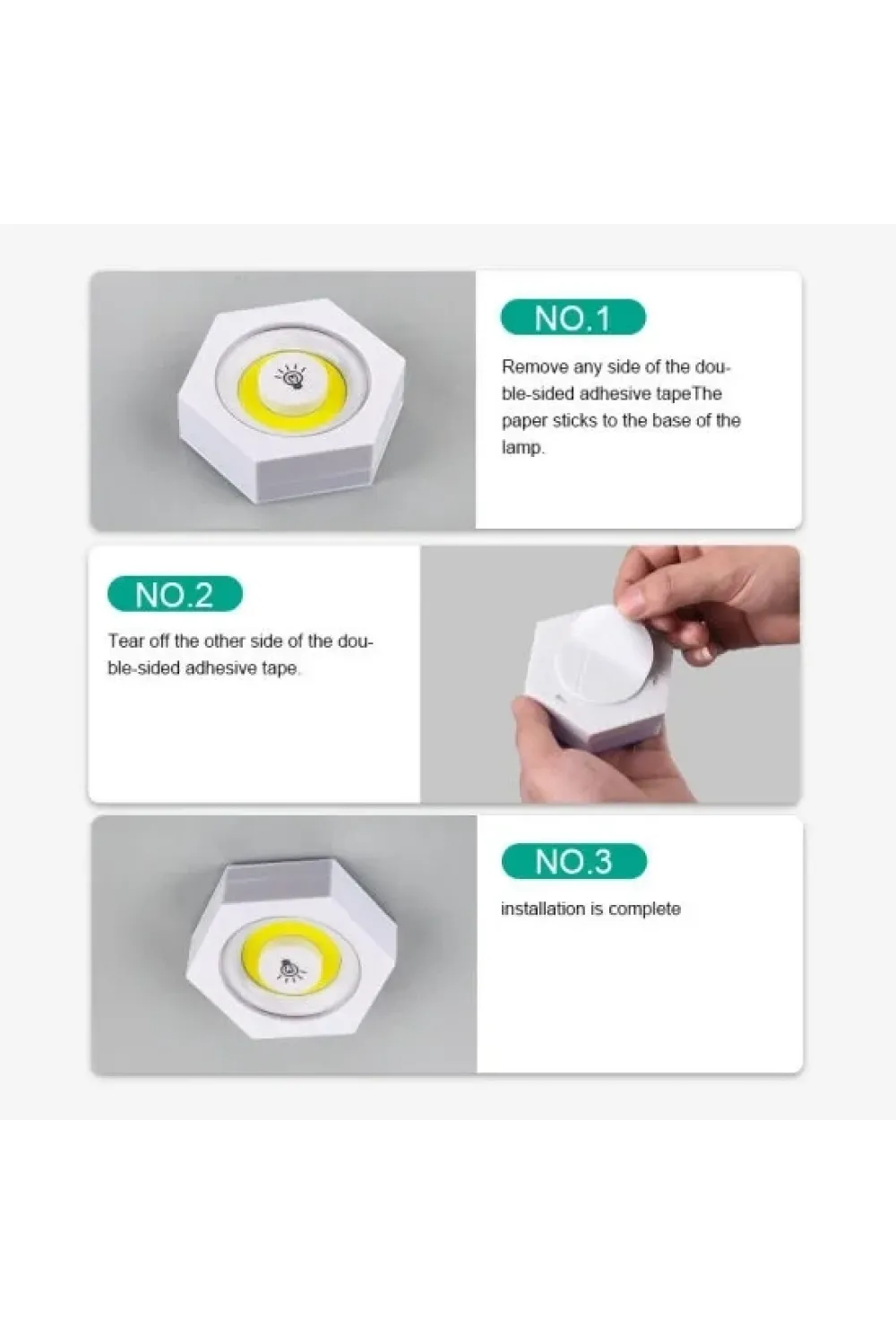 Uzaktan Kumandalı Led Işık Altı Gen [3'lü Set]