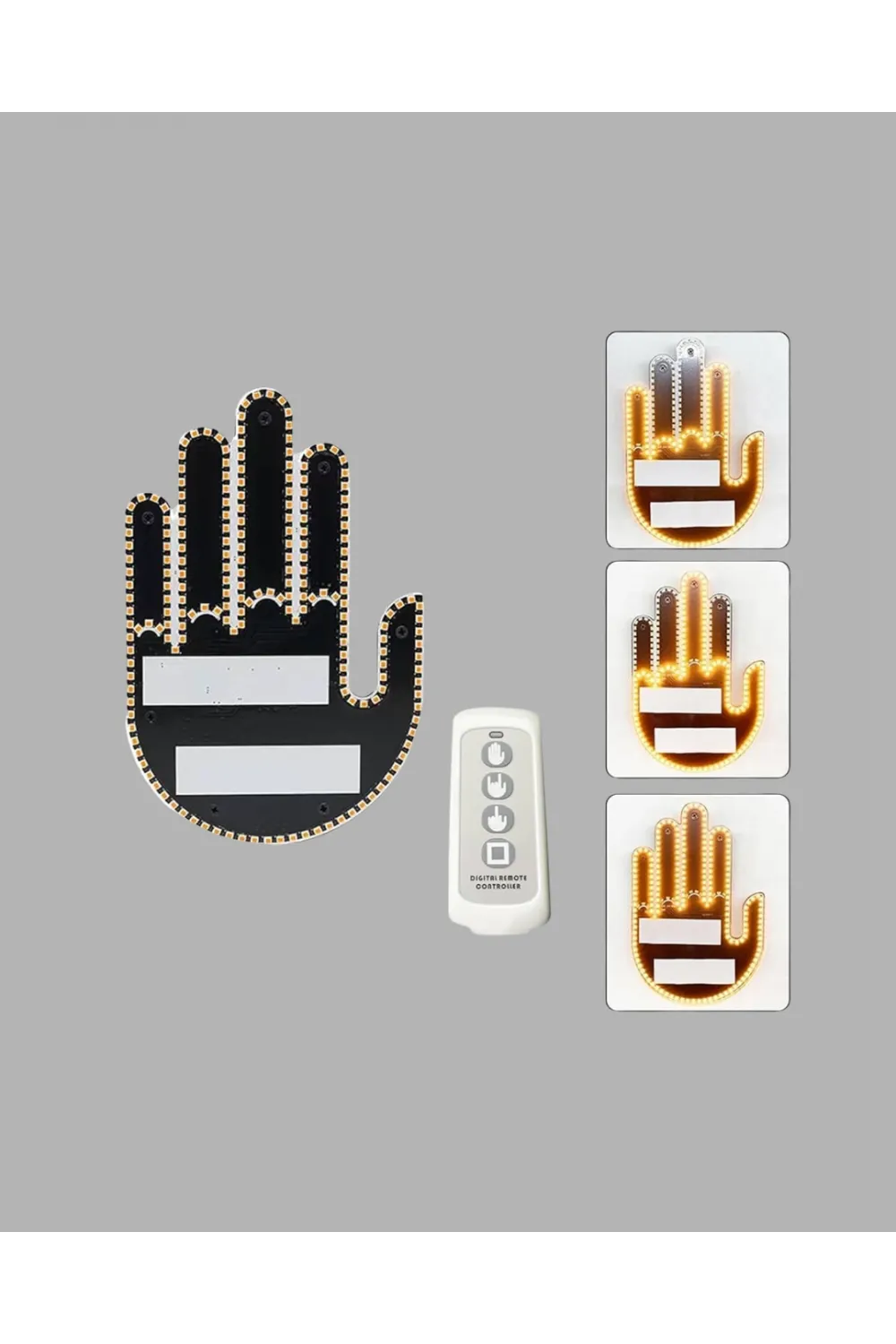 Uzaktan Kumandalı Led Jest Işığı – 3 Farklı Hareket Modu