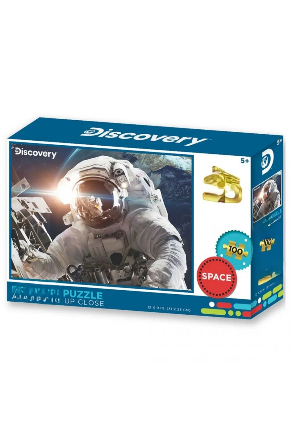 Uzayda Astronot Puzzle 100 Parça