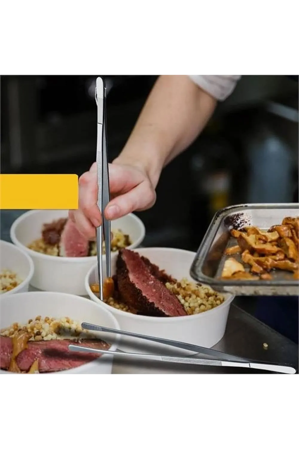 Uzun 30 Cm Çelik Cımbız - Akvaryum Maşası