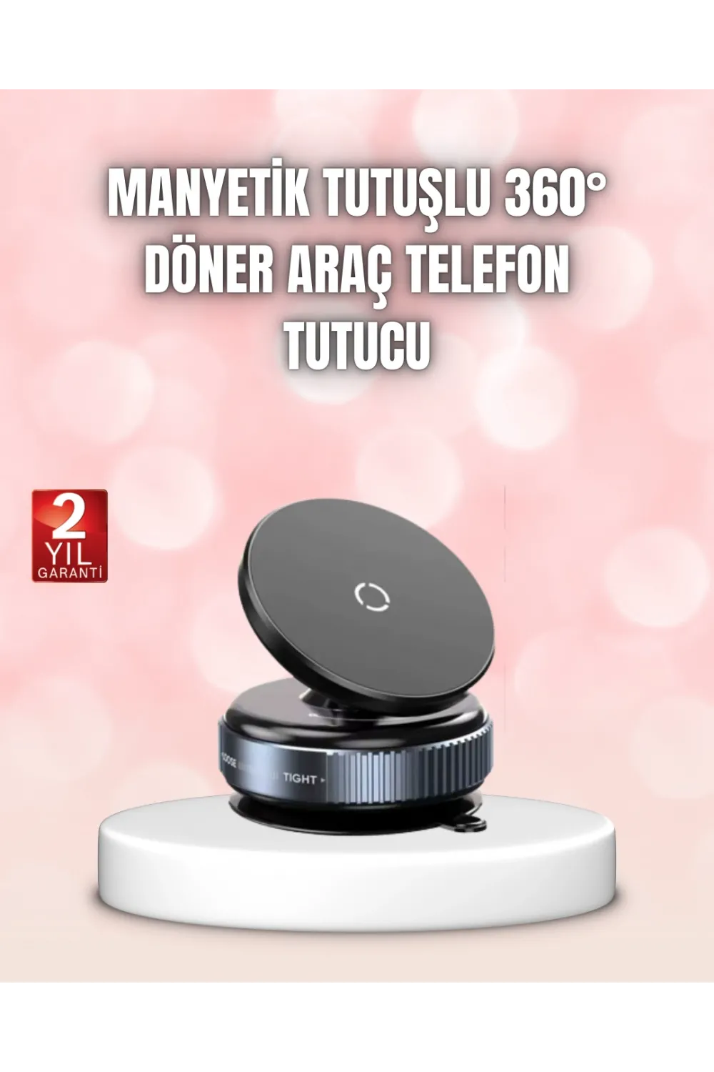 Vakumlu Manyetik Araç İçi Telefon Standı