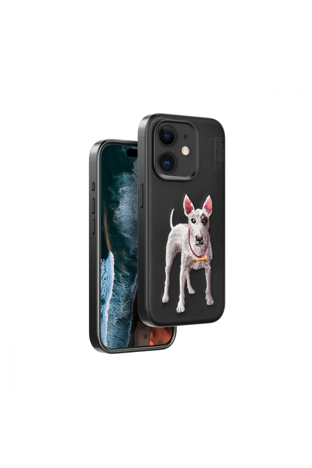 Venco Apple İphone 11 Perma Desenli Kapak - Siyah