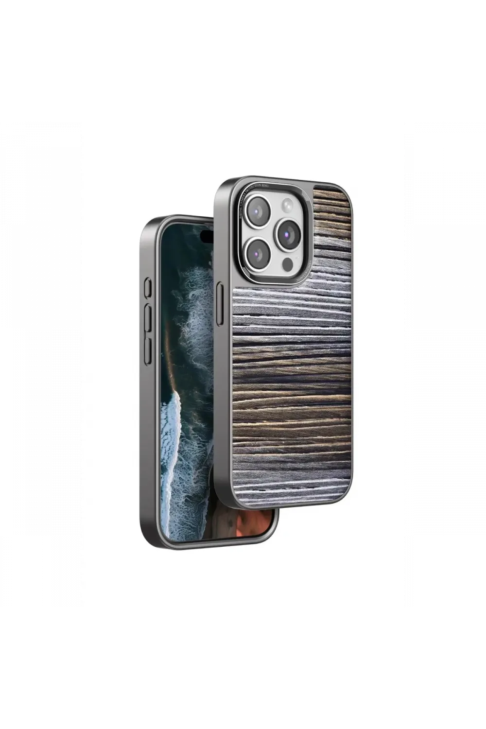 Venco Apple iPhone 14 Pro Max Wave Kapak - Sarı