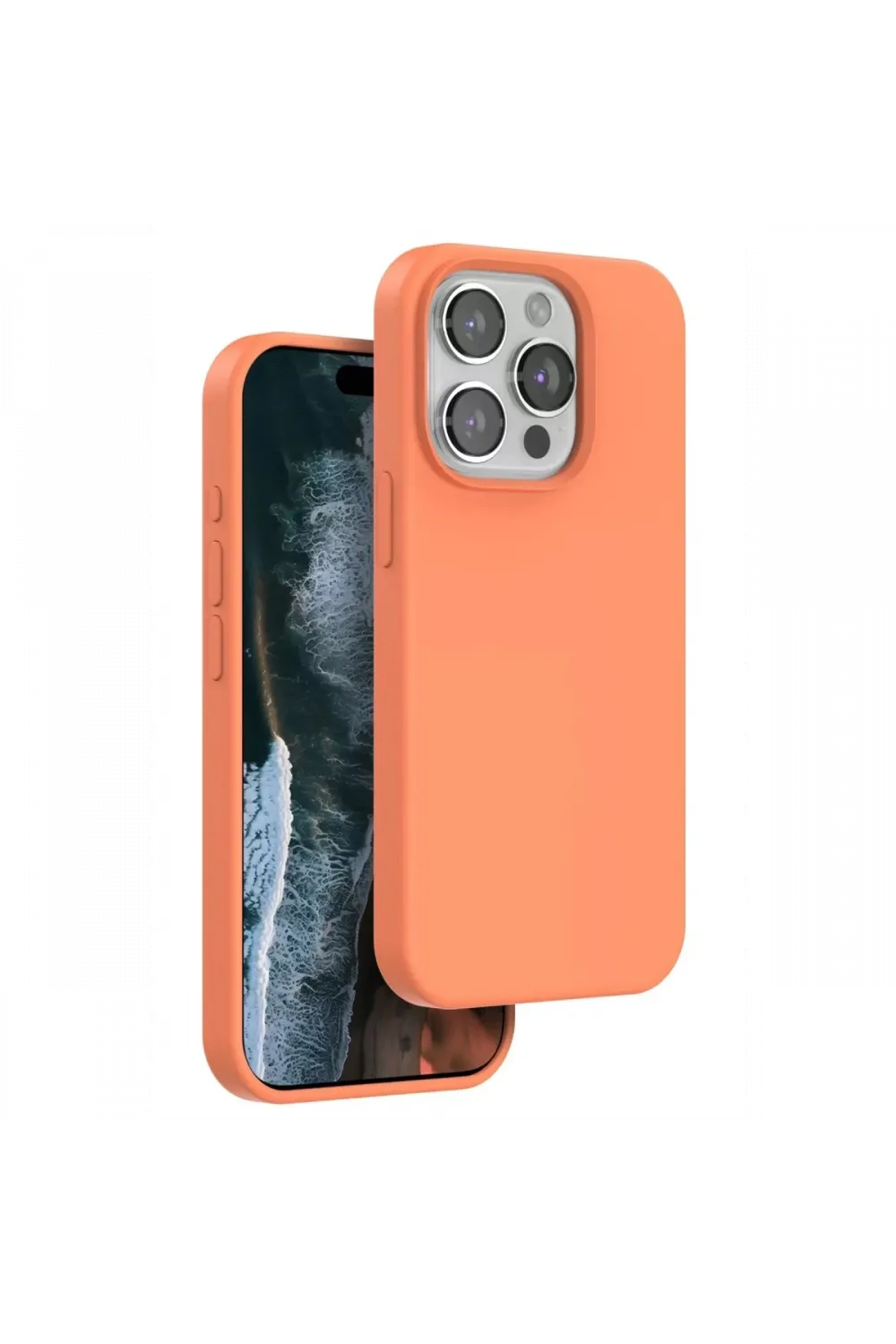 Venco Apple iPhone 15 Pro Max Home Magsafe Kapak - Turuncu