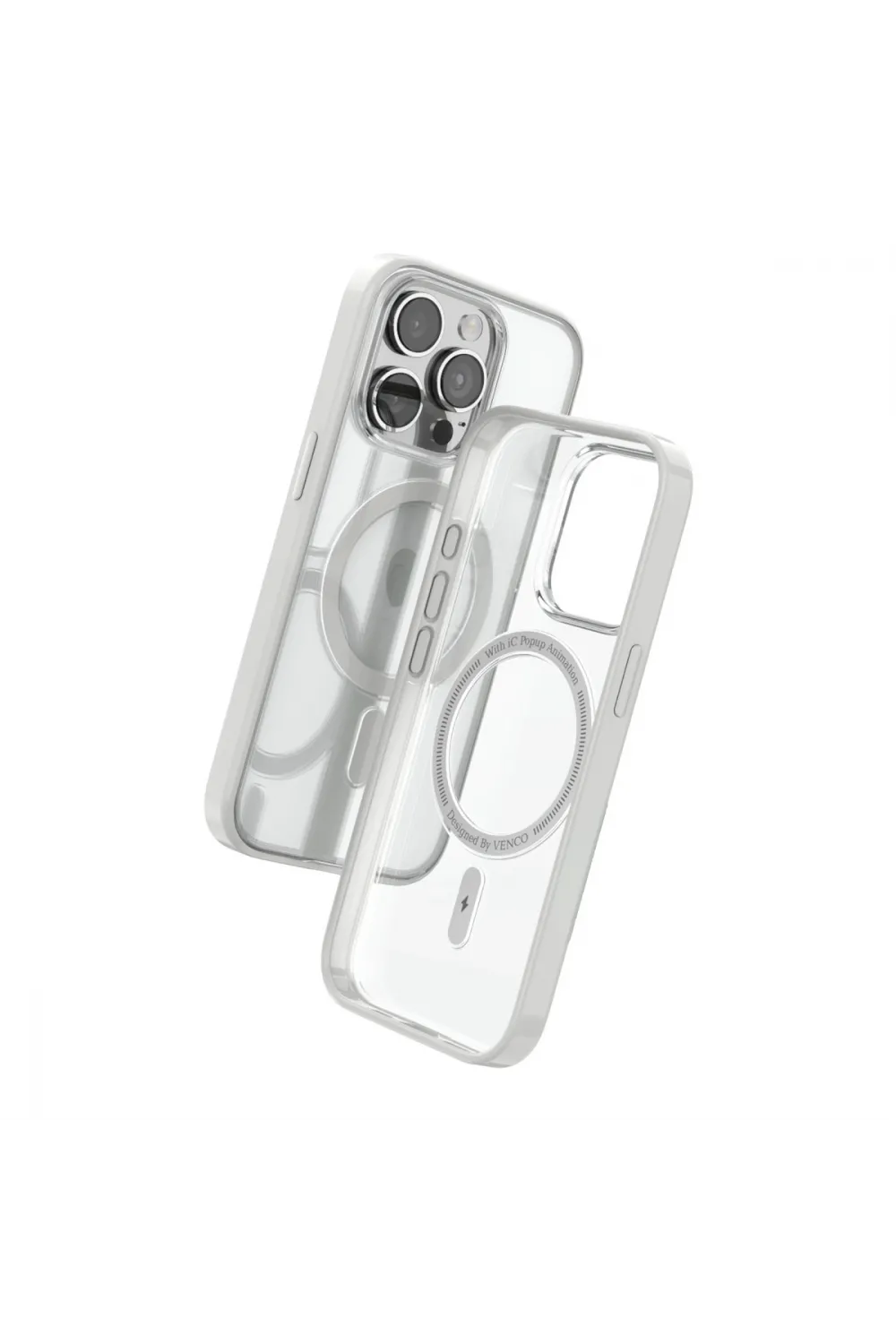 Venco Apple İphone 15 Pro Max Joly Magsafe Kapak - Beyaz