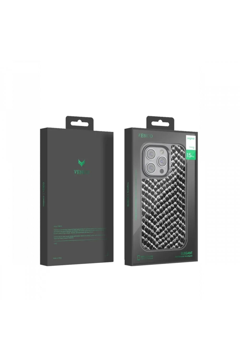 Venco Apple iPhone 15 Pro Max Viper Kapak - Siyah