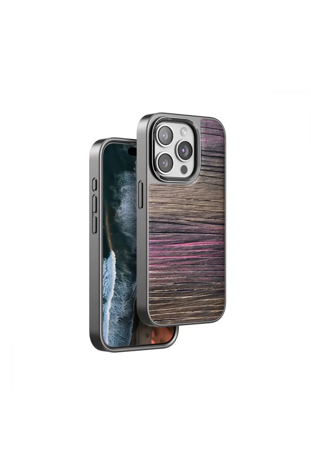 Venco Apple İphone 15 Pro Max Wave Kapak - Pembe