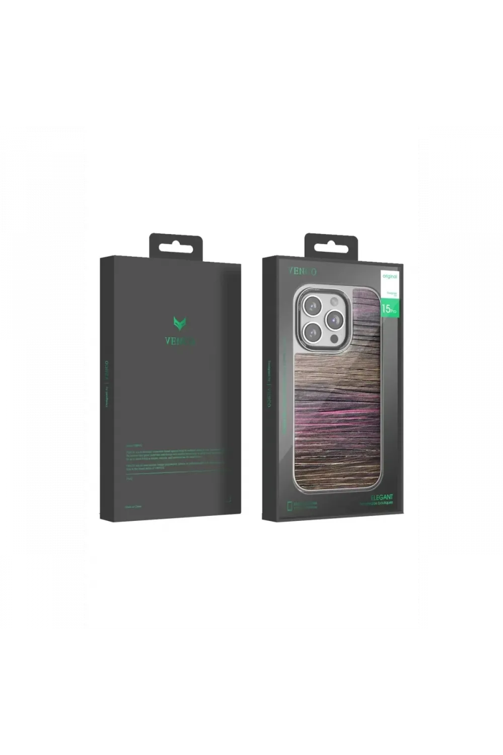 Venco Apple iPhone 15 Pro Max Wave Kapak - Sarı