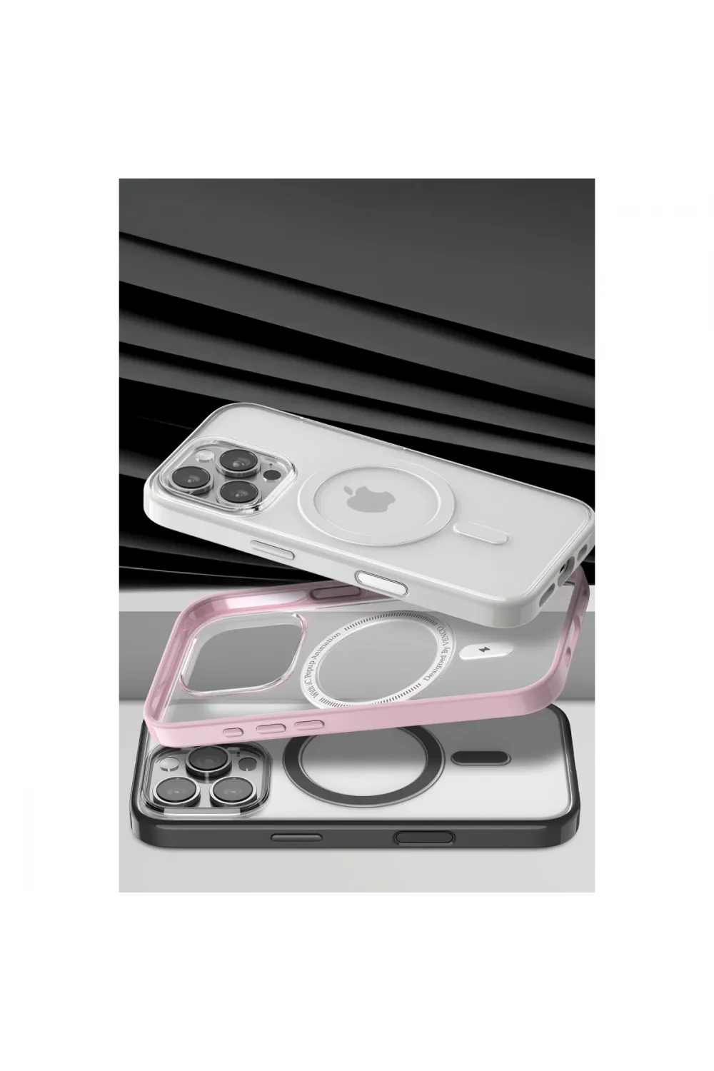 Venco Apple İphone 16 Pro Joly Magsafe Kapak - Beyaz